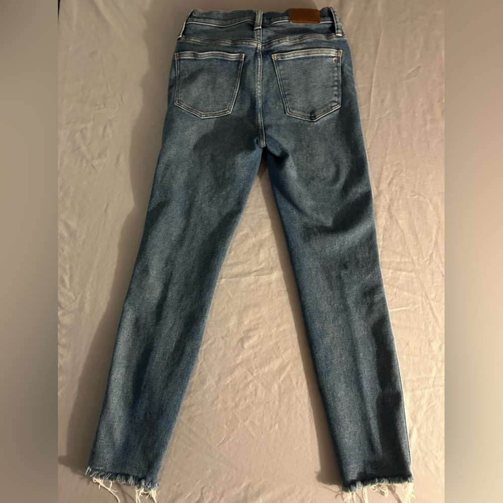Madewell Women’s High-Rise Skinny Jeans – Size 4 (27” Waist, 10” Rise) - Picture 6 of 7